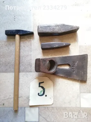 Стари занаятчийски и битови чукове, 100% автентичност., снимка 14 - Декорация за дома - 32020651