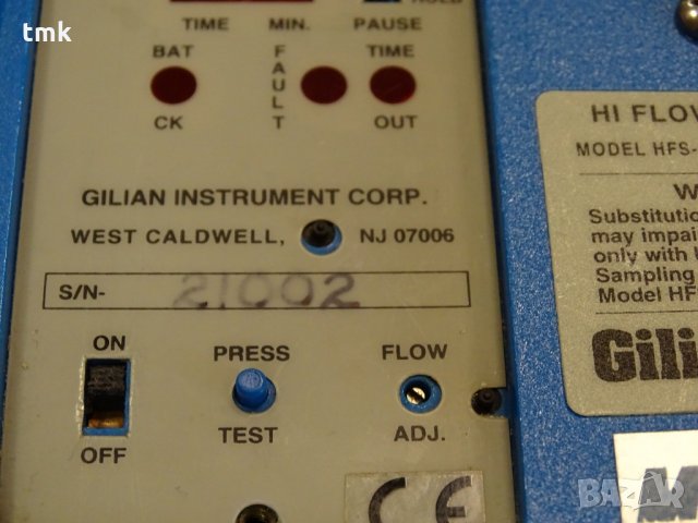 Пробоотборник лабораторен Gilian Hi Flow Sampler HFS 513A, снимка 3 - Лаборатория - 34162625