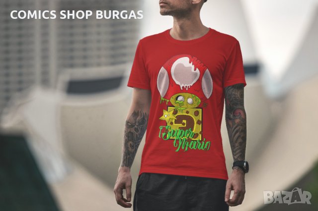 Мъжка тениска Super Mario дизайн 2, снимка 6 - Тениски - 35751096