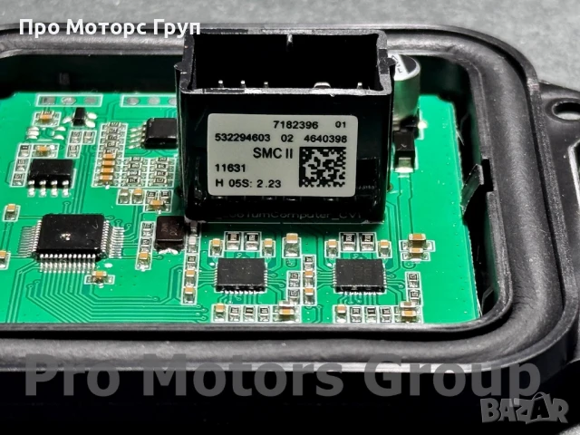 SMC Модул, адаптивни светлини, завиващи фарове BMW E46 E90 E60 E65 7182396, снимка 3 - Аксесоари и консумативи - 21505436