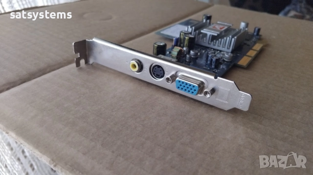 Видео карта ATi Radeon Manli 9200 SE 128MB DDR 64bit AGP, снимка 3 - Видеокарти - 51629431