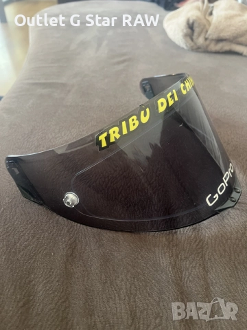 oригинален черен визьор за Agv pista , снимка 3 - Аксесоари и консумативи - 55796080