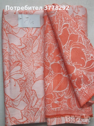 Покривки на плат - Естествен лен - за Нови, плътни и качествени, без №№5 и 6, всяка с цена, снимка 2 - Покривки за маси - 52026101