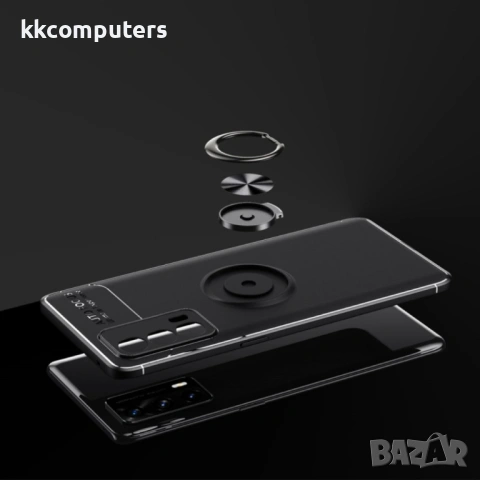 OPPO Realme X7 Pro Ultra Удароустойчив Metal Ring Калъф и Протектор, снимка 9 - Калъфи, кейсове - 53075137