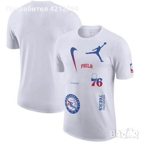 Оригинални NBA дрехи – Raptors, 76ers и Bulls, снимка 1