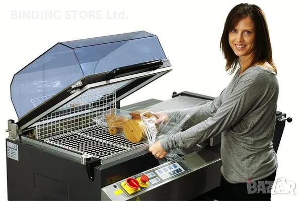 APH-455 Shrink Wrapping Machine-Машина за опаковане с термосвиваемо  / PVC или полиолефиново / фолио, снимка 4 - Други машини и части - 50186741