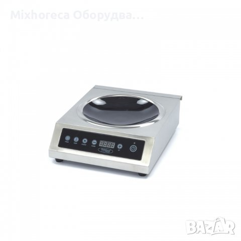 Индукционен Уок котлон 3500W, LED дисплей и таймер