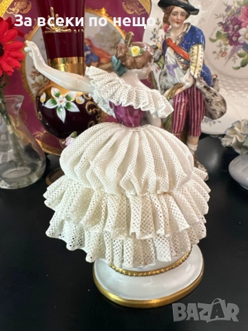 Volkstedt Фолкщед Germany  Curca 1945 Код P1773, снимка 14 - Декорация за дома - 53001664