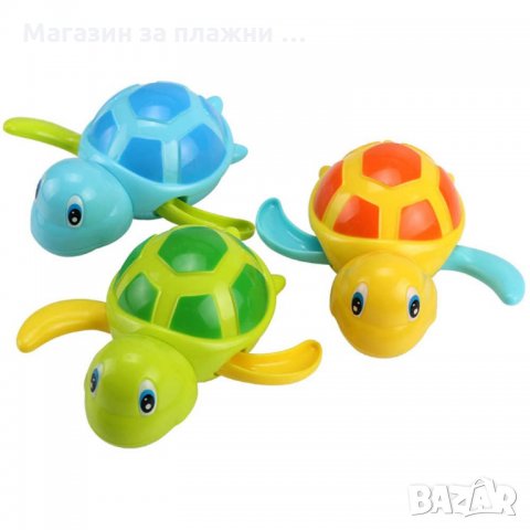 НОВО! Плуваща костенурка за баня, детска играчка за баня, с навиване - код 3271, снимка 11 - За банята - 34504913
