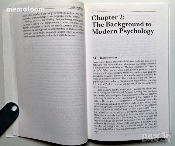All In the Mind: The Essence of Psychology, Adrian Furnham, Направление- Психология, снимка 6 - Енциклопедии, справочници - 51452313