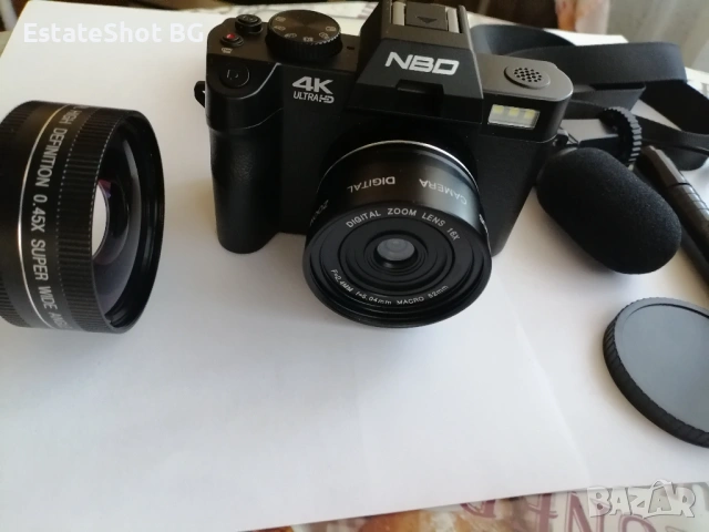 Фотоапарат Nbd 4k Ultra Hd, снимка 4 - Фотоапарати - 53743034