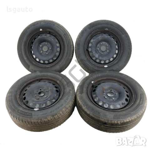 Стоманени джанти 5x112 с гуми R15 Volkswagen Golf VI 2008-2016 ID:148569