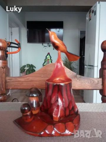 Стилна и красива декорация-стойка за химикали., снимка 3 - Антикварни и старинни предмети - 48461340