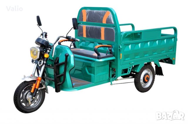 Електрическа товарна триколка Cargo S-800 600кг., снимка 2 - Мотоциклети и мототехника - 35666851