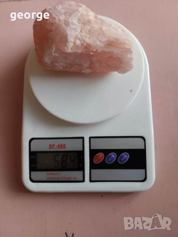 Розов кварц - произход Мозамбик - необработен минерал, снимка 13 - Други ценни предмети - 40551027