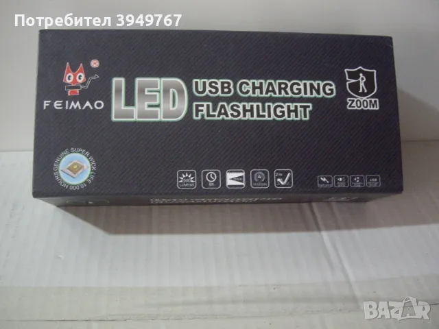 Мощен акумулаторен прожектор., снимка 2 - Прожектори - 49393680