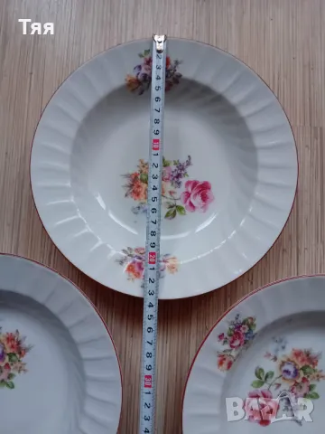 БГ порцеланови чинии, снимка 2 - Чинии - 48123165