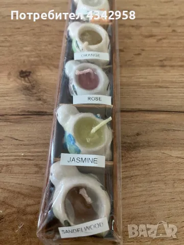 Мини свещи. Таиланд, снимка 2 - Декорация за дома - 49786598