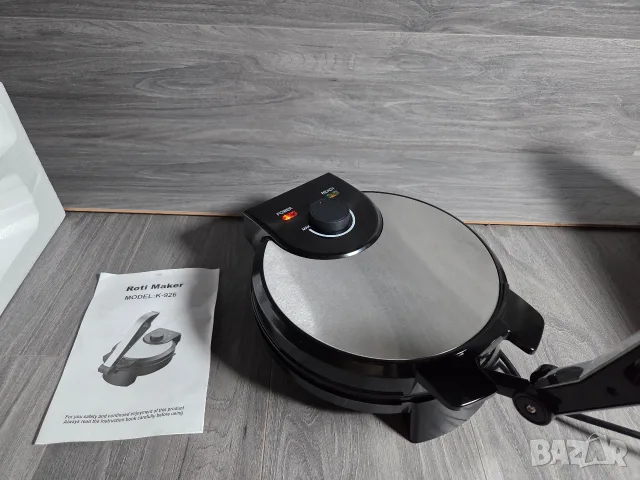 ПРОМО ! 1200 W Електрически уред за палачинки с двустранно нагряване ! , снимка 8 - Гофретници - 55755707