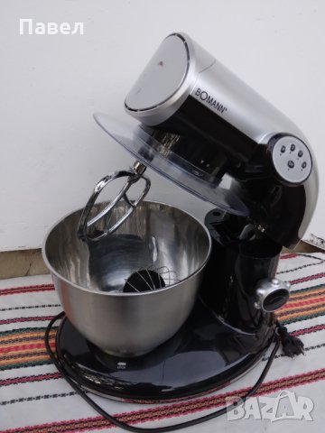 Планетарен миксер, кухненски робот BOMANN 1000 W, снимка 9 - Кухненски роботи - 34584095