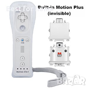 Контролер Wii Motion Plus 2 in 1, снимка 5 - Аксесоари - 39217741