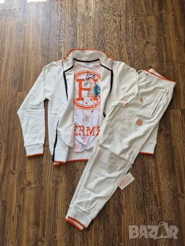 Мъжко спортно долнище и горнище, екип HERMES размер S M L XL 2XL , снимка 6 - Спортни дрехи, екипи - 55853496