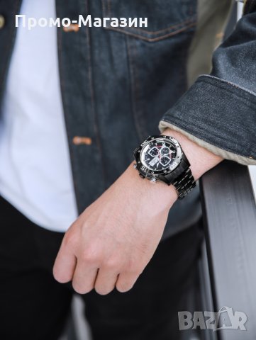 Мъжки часовник Naviforce Хронограф NF 8018 BBB. , снимка 8 - Мъжки - 34769350