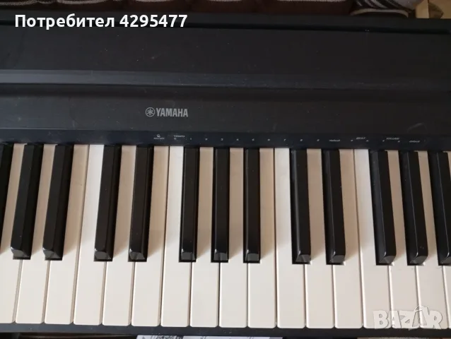 Yamaha p35 дигитално пиано 88клавиша собствени говорители, снимка 6 - Пиана - 55996599