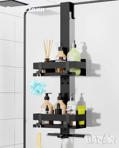 Cooeco Душ рафт за окачване без пробиване изработен от неръждаема стомана SUS304