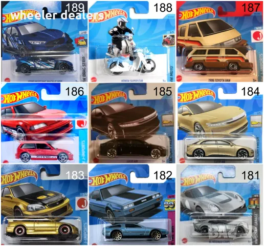 Метални колички Hot Wheels Хот Уиилс в мащаб 1:64 От различни години 1, снимка 4 - Колекции - 29076230