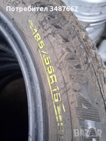 185 55 15 GOOD YEAR 2бр зимни дот 2020г , снимка 5 - Гуми и джанти - 52863876