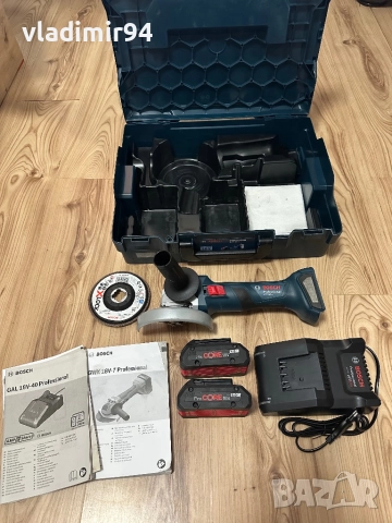 Bosch GWX 18V-7, снимка 2 - Ъглошлайфи - 52666144