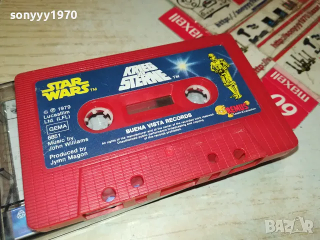 STAR WARS-ORIGINAL TAPE-ВНОС GERMANY 1405251040, снимка 6 - Аудио касети - 50281558