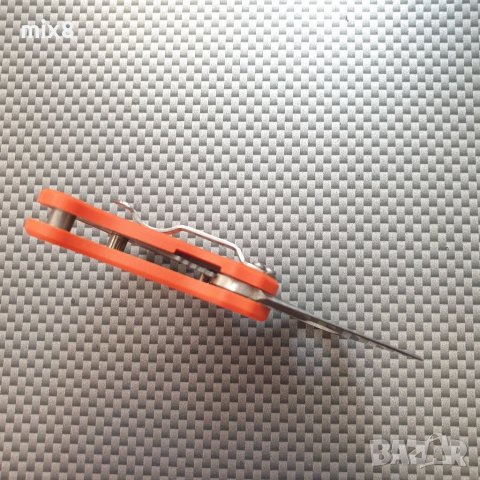 Мини нож с клипс за колан в стил Spyderco , снимка 6 - Ножове - 39324129