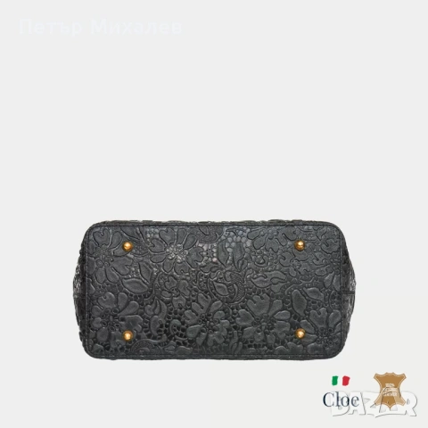 ПРОМО Елегантна, естествена кожа, снимка 4 - Чанти - 53845703