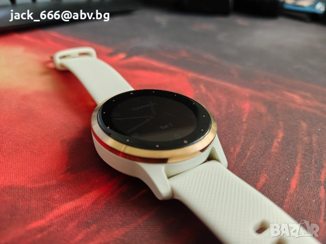 Garmin vivoactive 4s White/Rose Gold, снимка 3 - Смарт гривни - 53744160