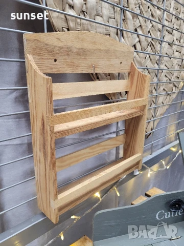 стелаж за подправки и кутия за прибори, снимка 7 - Аксесоари за кухня - 50642140