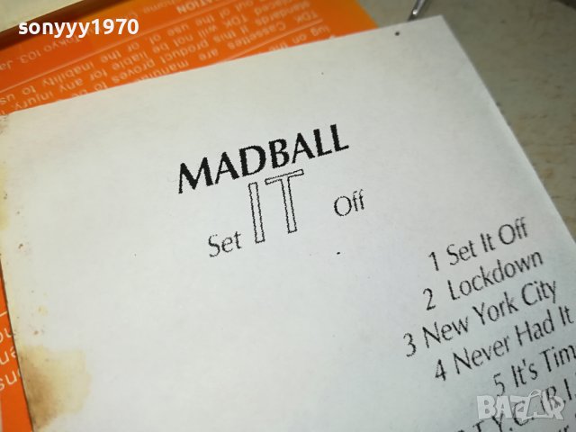MADBALL-КАСЕТА 0906231138, снимка 10 - Аудио касети - 41060253