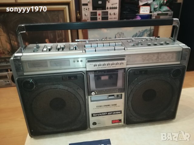 SHARP GF-9494 JAPAN 1708231825LK, снимка 5 - Радиокасетофони, транзистори - 41887108