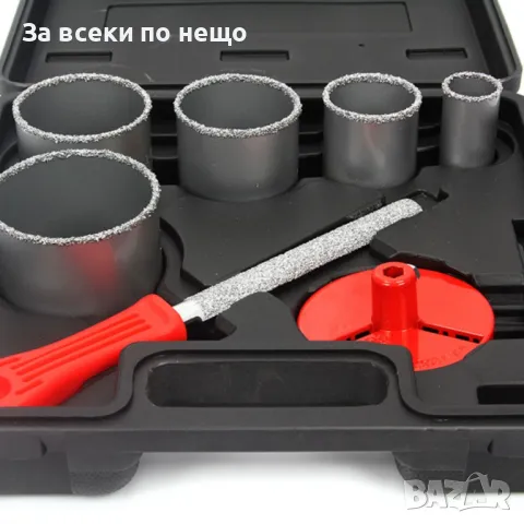 Диамантени боркорони 8 ЧАСТИ MAR-POL, снимка 5 - Диамантени и режещи инструменти - 50346651