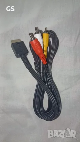 Продавам AV кабел за PlayStation 1 и 2