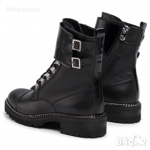 Боти Eva Minge, естествена кожа, снимка 4 - Дамски боти - 41169948