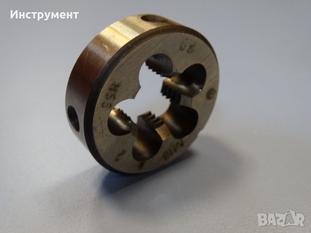 Плашка с метрична резба М18x2 mm HSS, снимка 4 - Други инструменти - 40776839