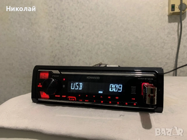 Авто радио Kenwood Bluetooth, снимка 2 - Аксесоари и консумативи - 53117354