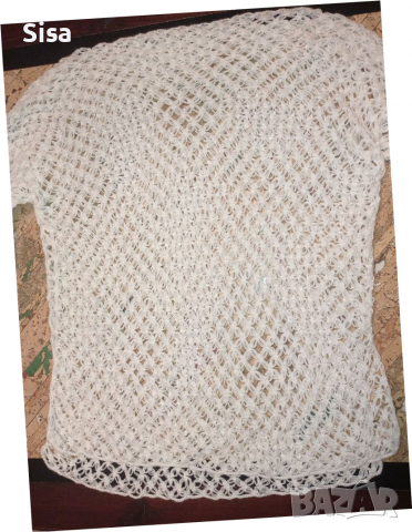 Блуза тип мрежа, С/М размер , снимка 2 - Блузи с дълъг ръкав и пуловери - 36448852