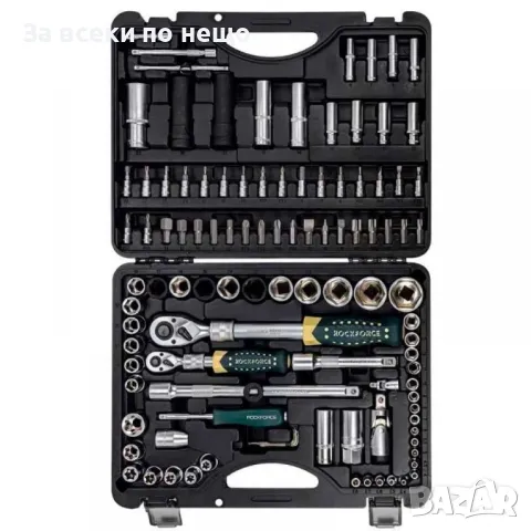 Гедоре 108 части 1/2'' и 1/4'' RockForce, снимка 8 - Гедорета - 50344649