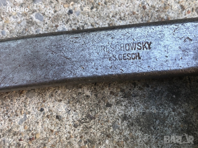 стар военен /алпийски/ пикел "STUBAI" - MADE IN AUSTRIA - WWII - WEHRMACHT Gebirgsjäger, снимка 3 - Антикварни и старинни предмети - 51776165