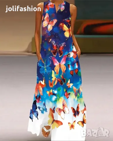 Дълги летни рокли, снимка 9 - Рокли - 33684583