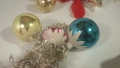 Лот ретро коледни орнаменти от тънко стъкло, снимка 9