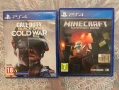 Minecraft И Call of duty Cold War PS4 Игри, снимка 1